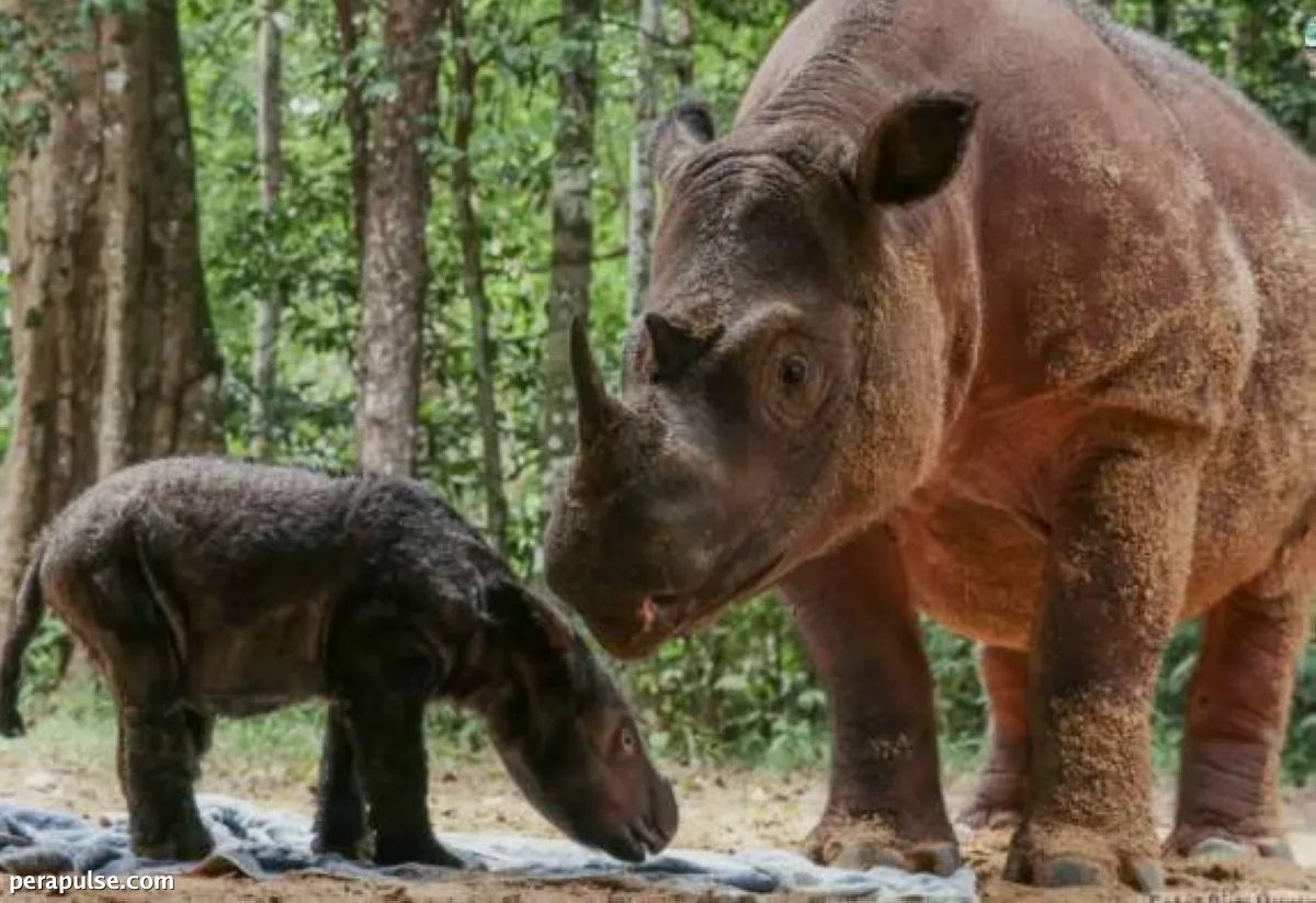 Sumatra Rhino Pregnancies Bring Hope for Endangered Species' Future