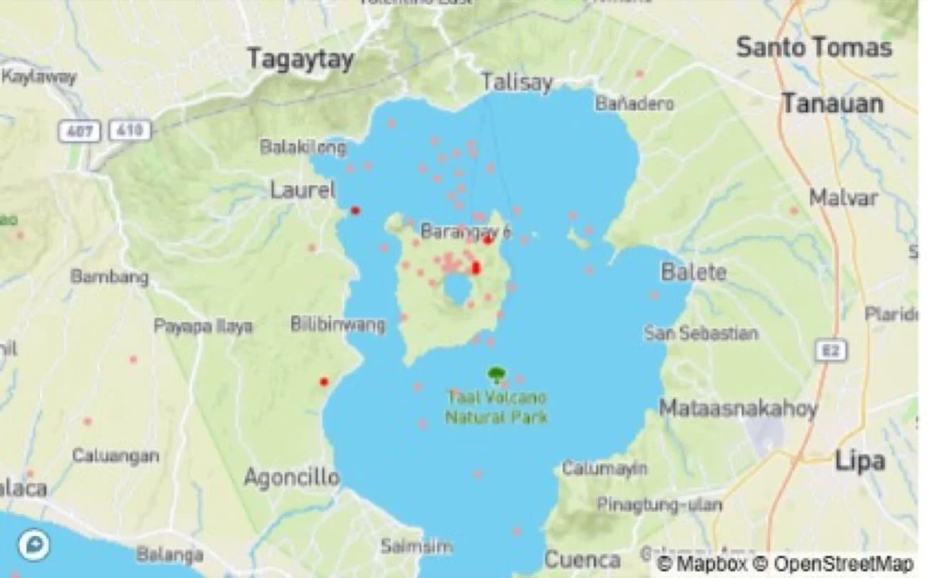 Taal Volcano Shows Increased Seismic Activity After Minor Eruption
