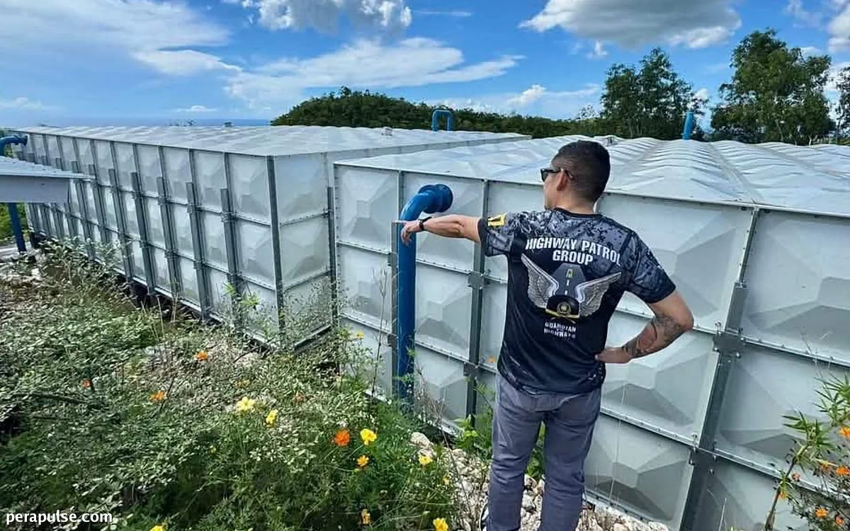 Tabogon Completes New Water Tank to Address Supply Issues After Earthquake