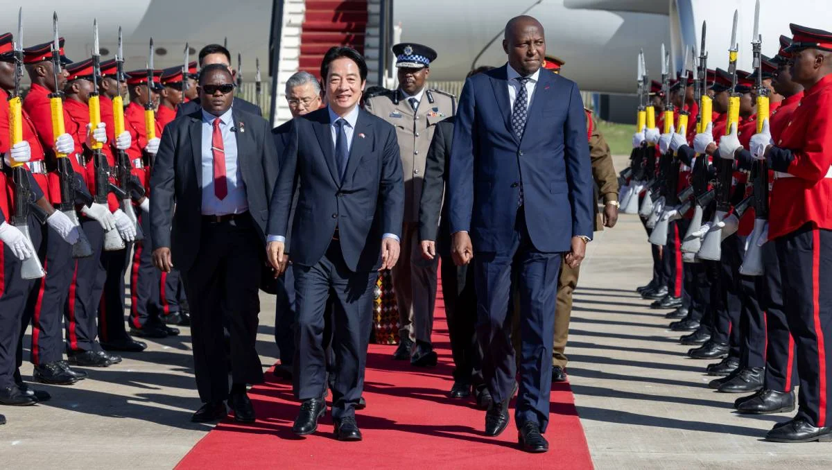 Taiwan's Lai Arrives in Eswatini After Delayed Overflight Clearance