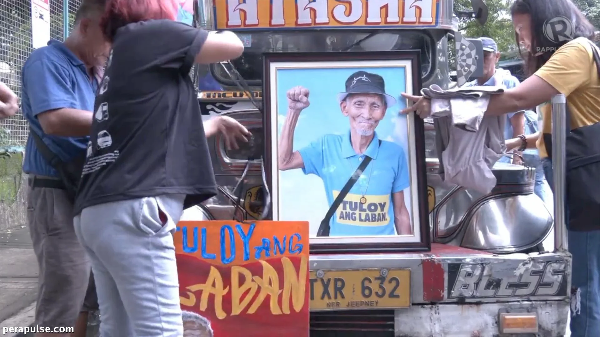 Tatay Elmer Cordero Honored in Final Caravan in Quezon City