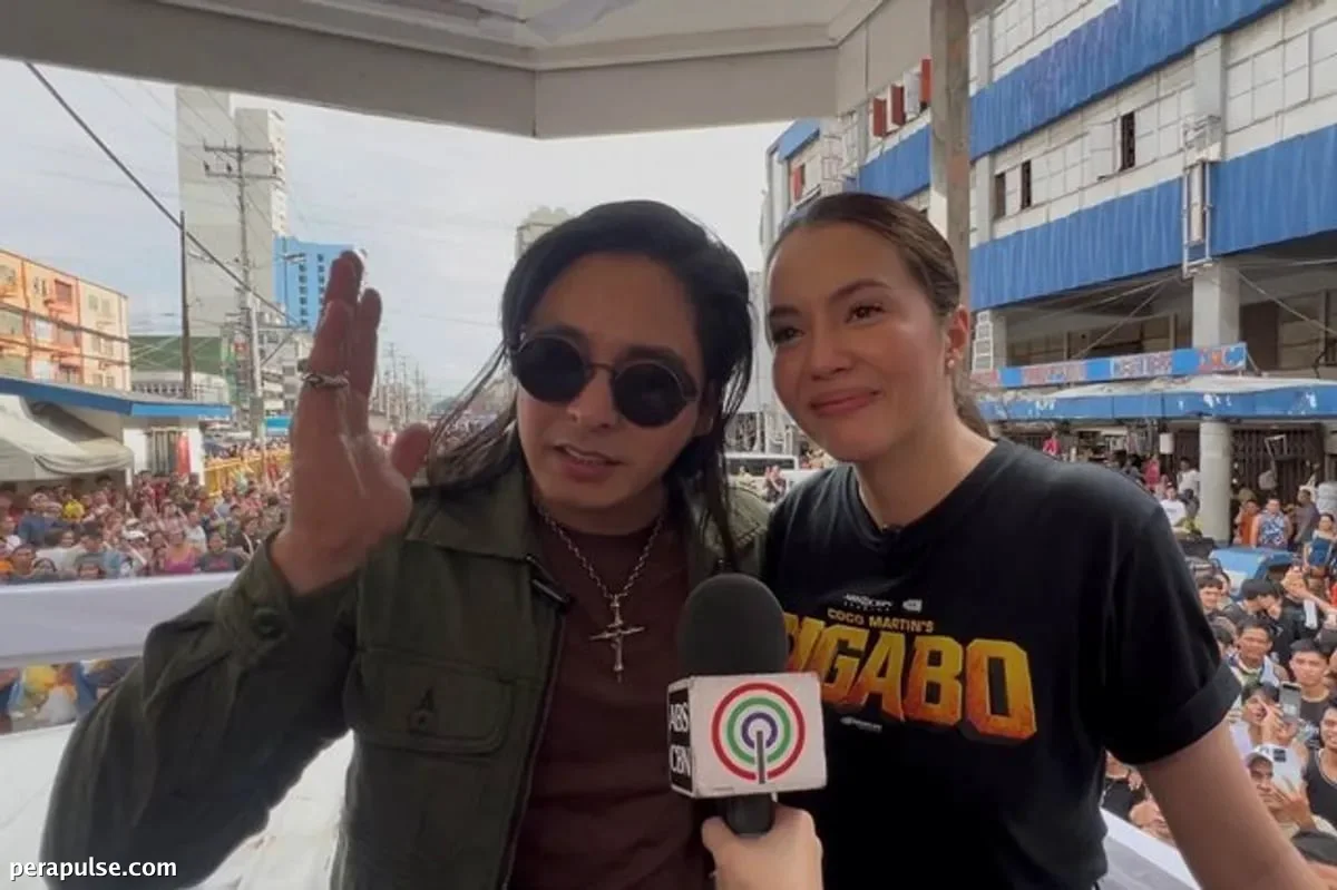 Thousands Attend ‘Sigabo’ Motorcade as Coco Martin, Julia Montes Reunite