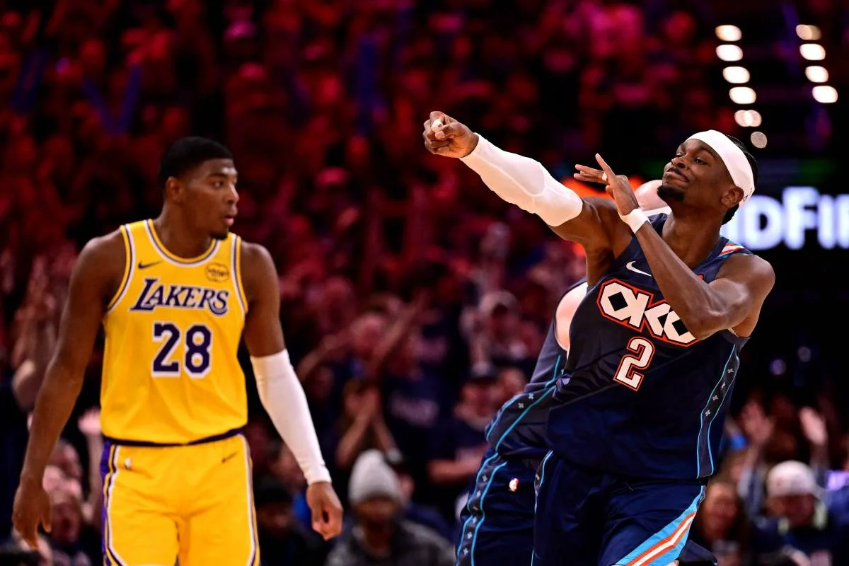 Thunder Dominate Lakers 125-107, Take 2-0 Lead in West Semis