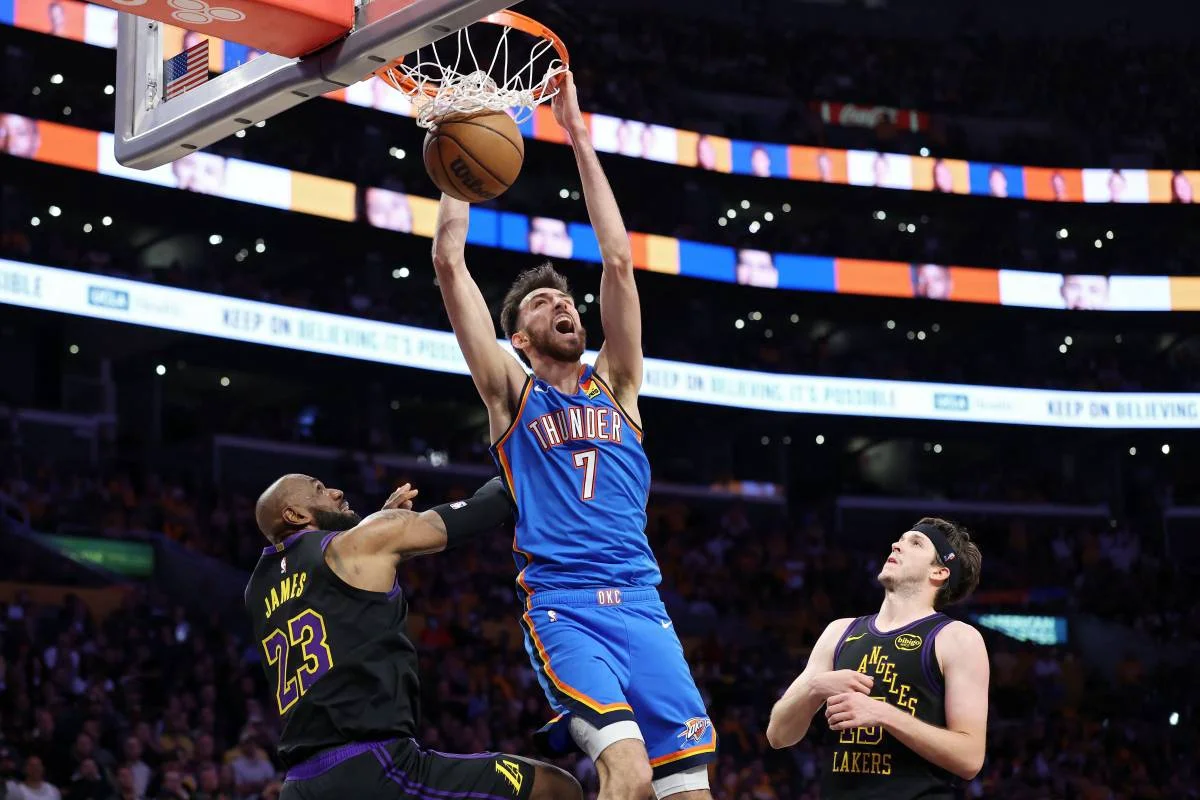 Thunder Sweep Lakers; Cavs Level Series Against Pistons