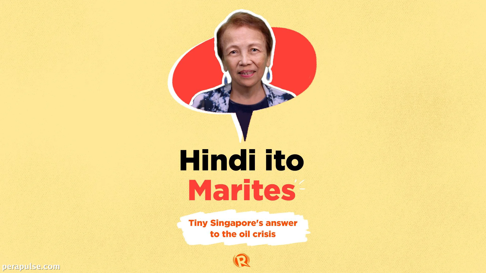 Maliit na Singapore: Makabagong Paraan sa Krisis ng Langis