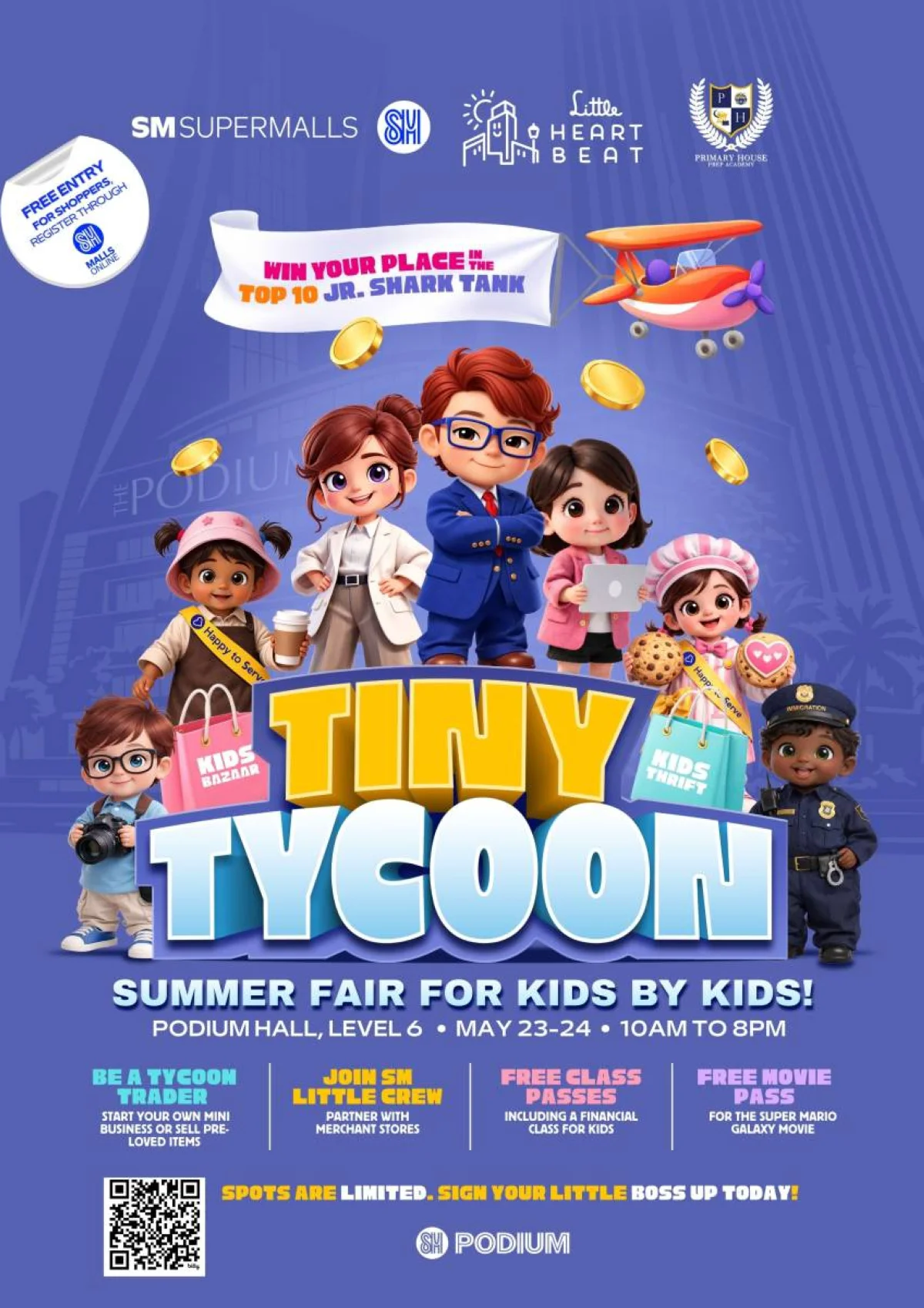 Tiny Tycoon Naglunsad ng Praktikal na Pagsasagawa ng Entrepreneurship Fair para sa mga Bata sa Mayo