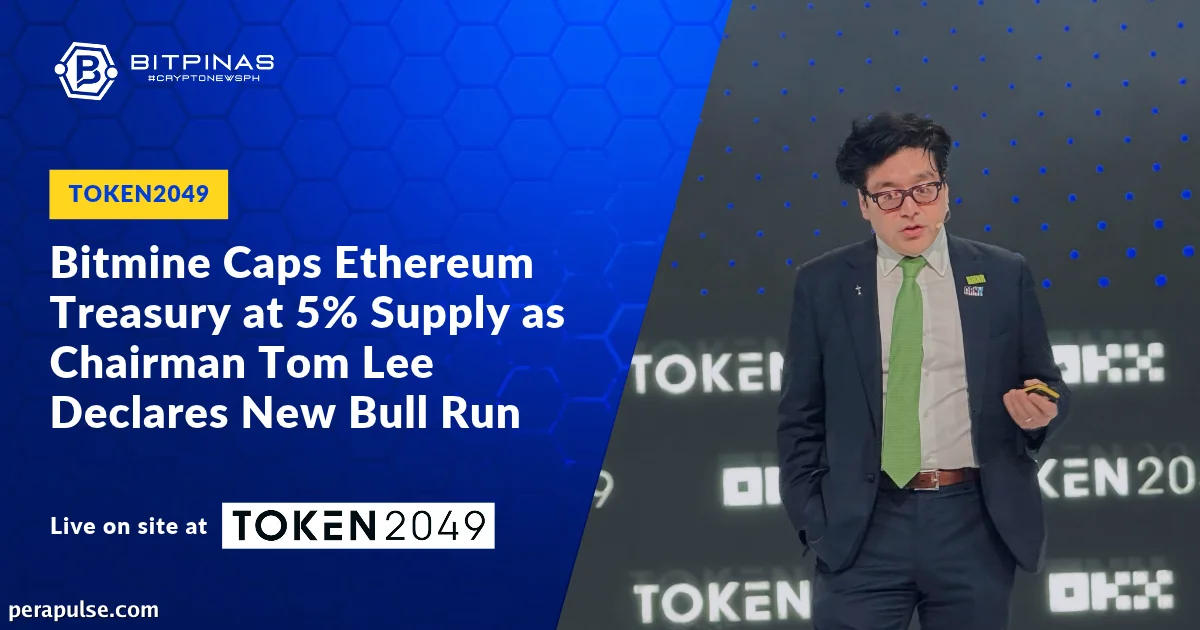Token2049: Bitmine Limits Ethereum Holdings as Tom Lee Predicts Market Surge