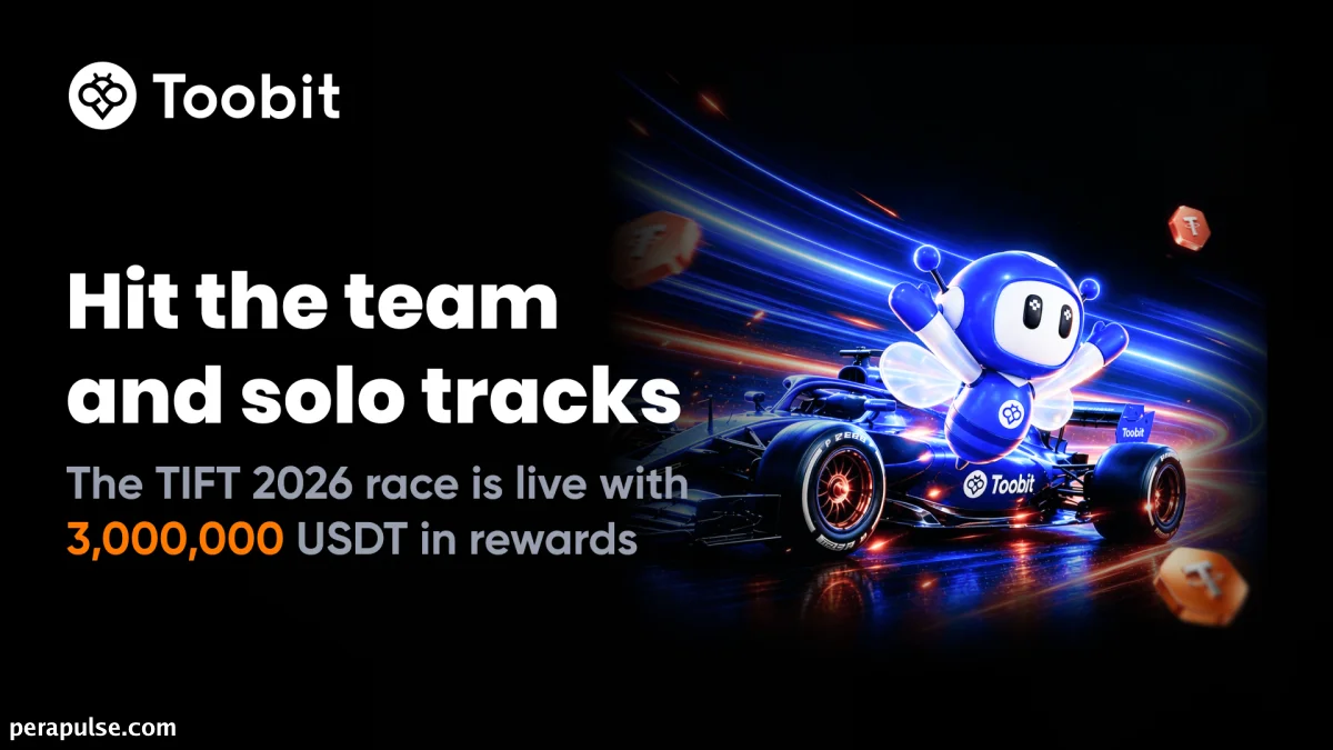 Inilunsad ng Toobit ang TIFT 2026 Team at Solo Championships na may $3 Milyong Prize Pool