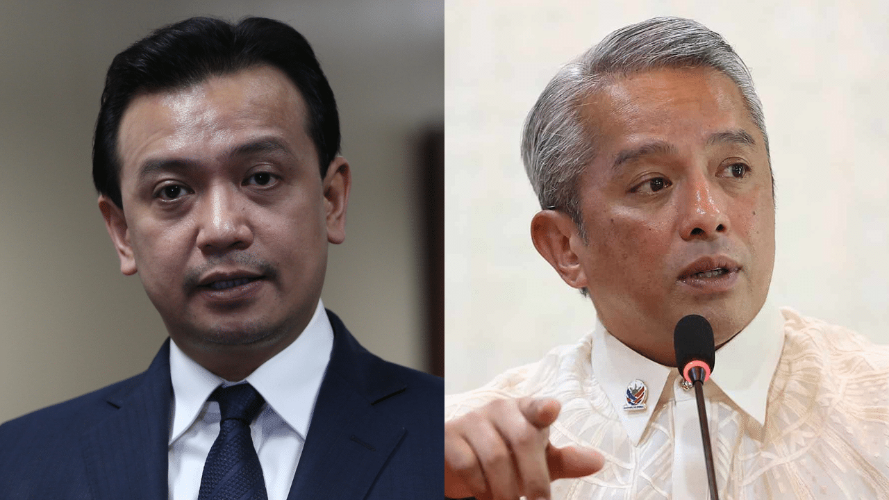 Nagpalitan ng Salita sina Trillanes at Jonvic Remulla Hinggil sa ICC Arrest Warrant para kay Dela Rosa