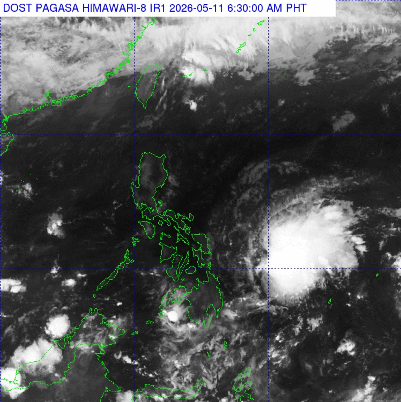 Tropical Depression Caloy Expected to Weaken into LPA on Monday