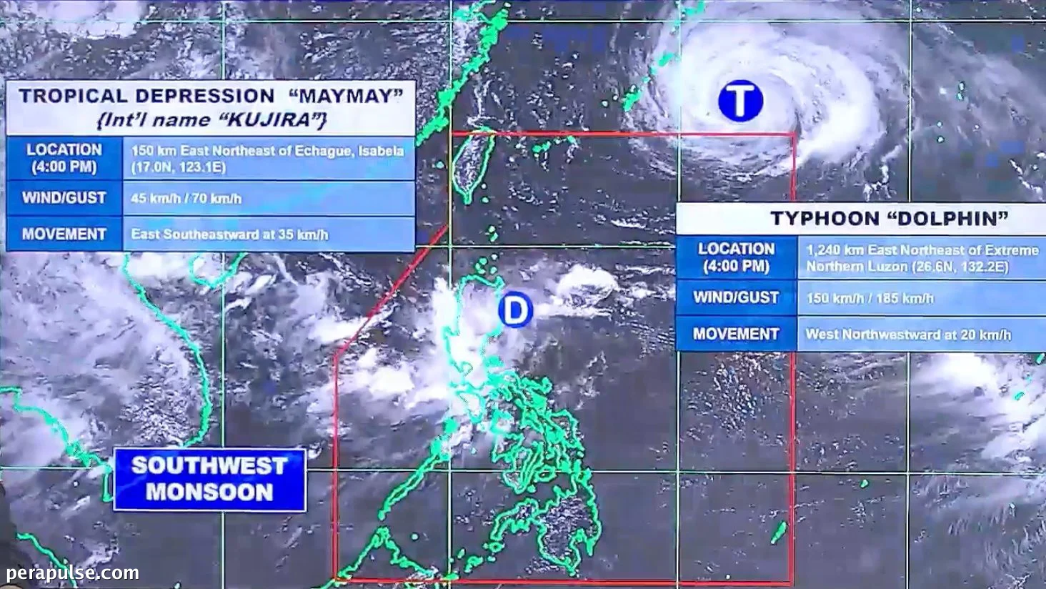 Tropical Depression Maymay Leaves Isabela; Monsoon Rains Persist Across Luzon