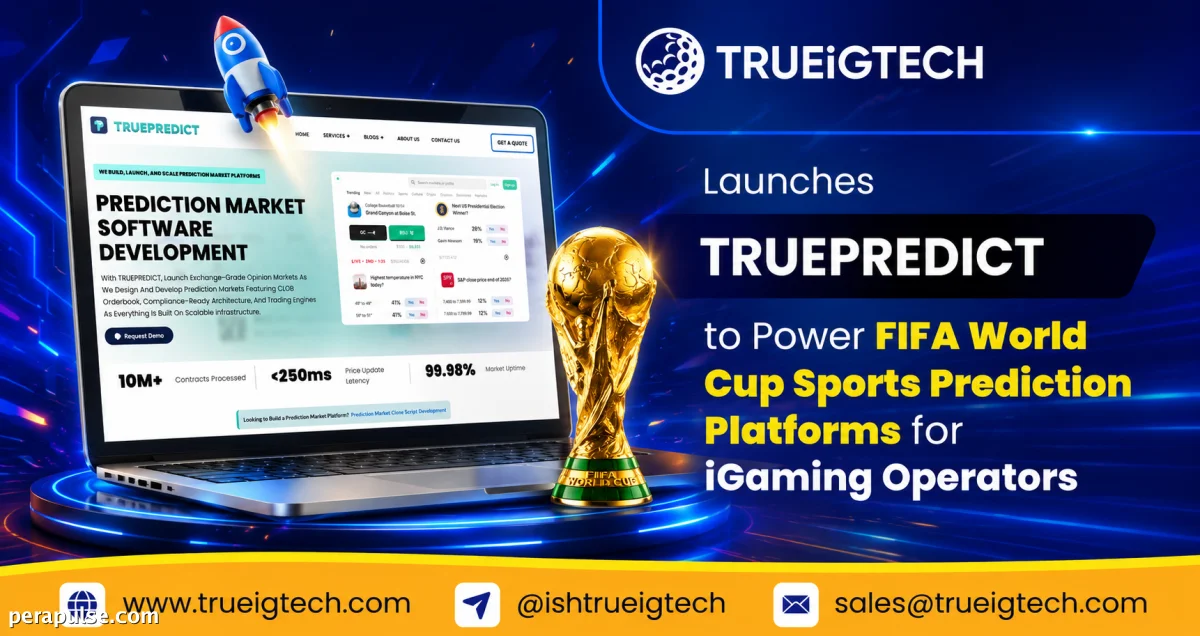 TRUEiGTECH Launches TruePredict for FIFA World Cup Sports Predictions