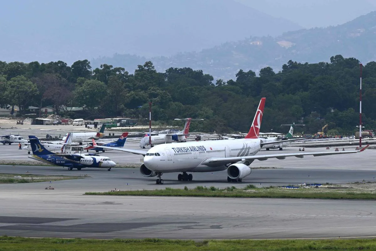 Turkish Airlines Flight Evacuated Due to Landing Gear Smoke at Nepal Airport