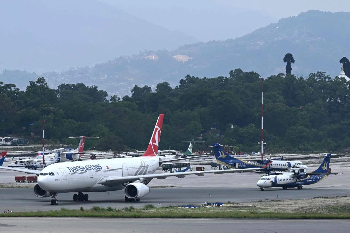 Lumipad ng Turkish Airlines, Nagsimula ng Sunog sa Kathmandu Airport, Lahat ng Pasahero ay Ligtas