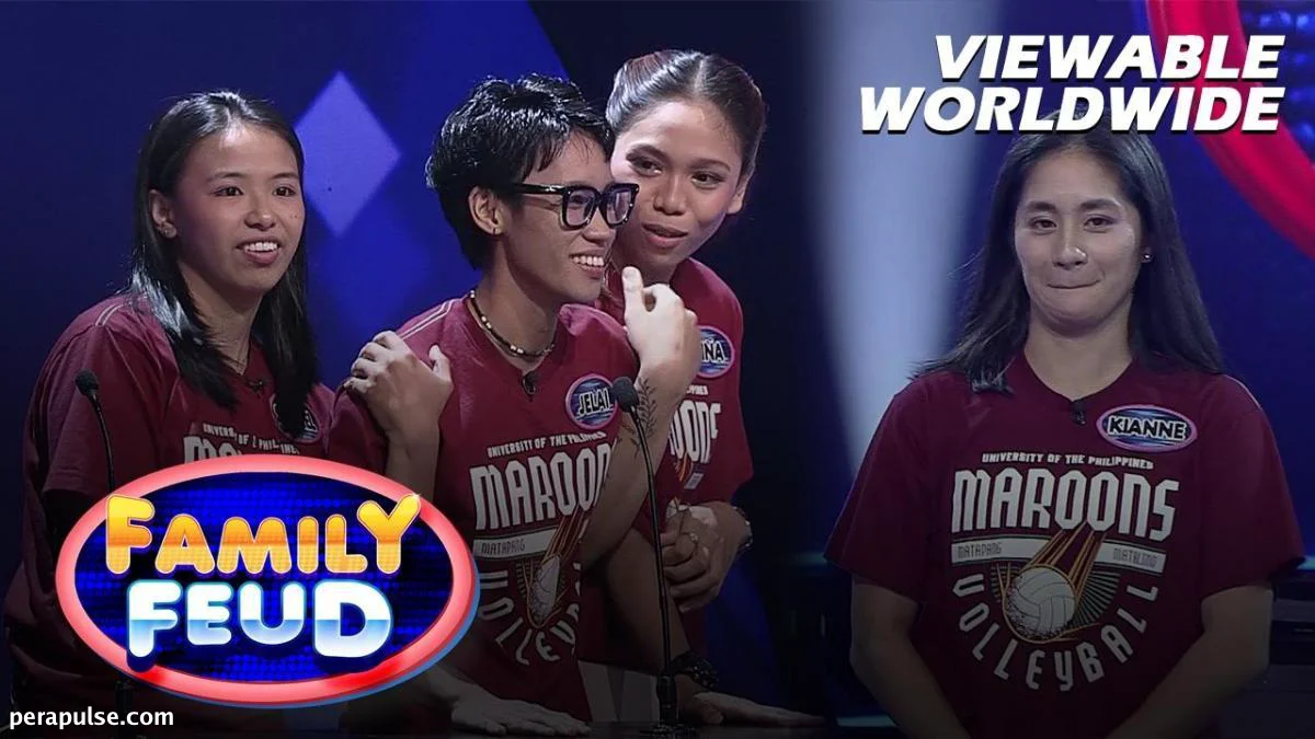 UP Fighting Maroons Face Off in Family Feud's Fast Money Round
