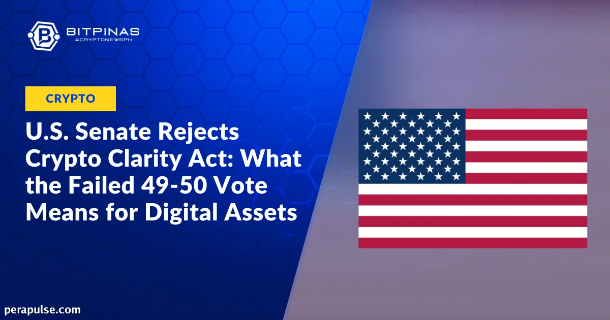 U.S. Senate Rejects Crypto Clarity Act: Implications for Digital Assets