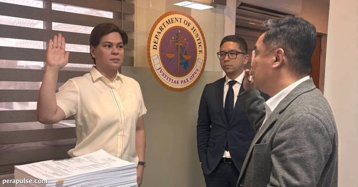 VP Sara Duterte Nagsampa ng Ikalawang Kaso ng Perjury Laban Kay Ramil Madriaga