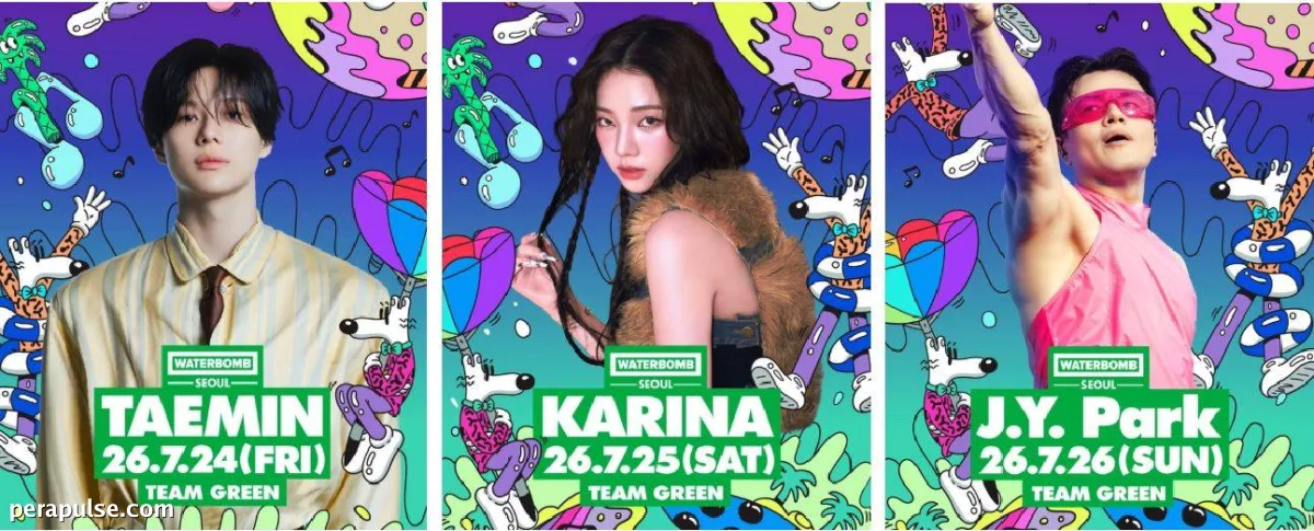 Waterbomb Seoul 2026 Inilunsad kasama sina Taemin, Jay Park, at iba pa