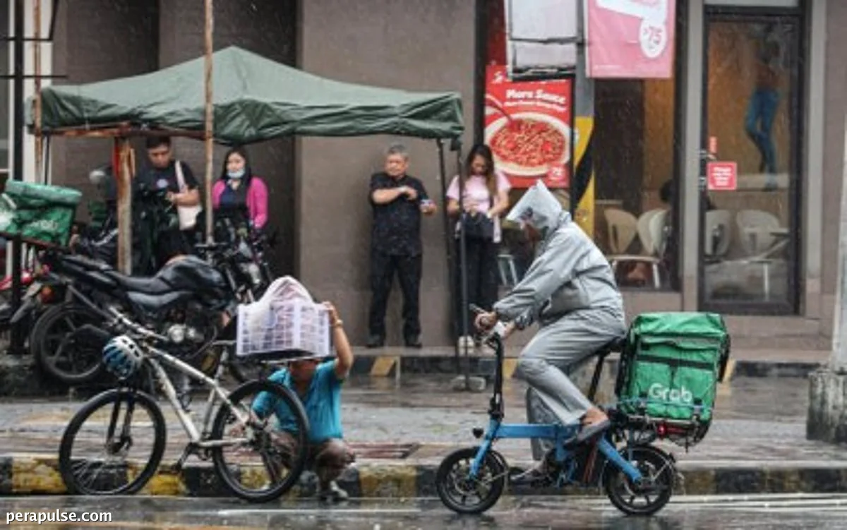 Wet Weather Expected Across Luzon Due to Habagat